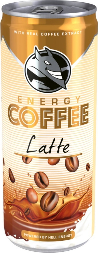 Hell Energy Coffee Latte 250ml
