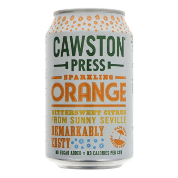 Cawston Press Sparkling Water and Squeezed Seville Oranges 330ml