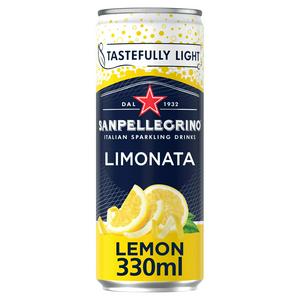 San Pellegrino Lemon Citrus Flavour Cans 330ml